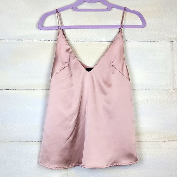 ecru studios satin tank top. Size S - Picture 2 of 6